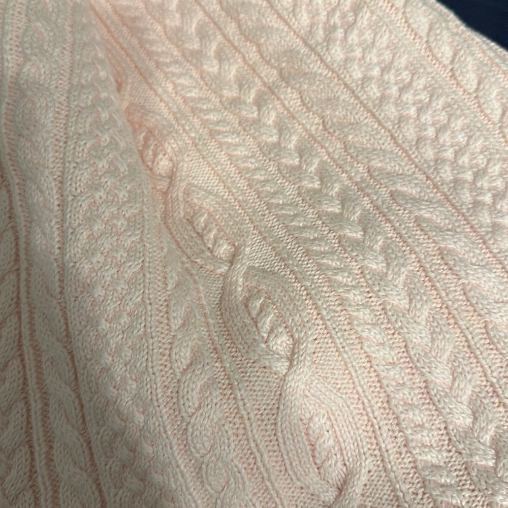 NWT Ralph Lauren pink baby blanket